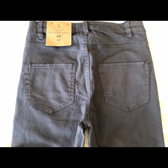 H&M Women’s Skinny Jeans — Size 26 / 4 — NWT — Dark Gray - Picture 7 of 8